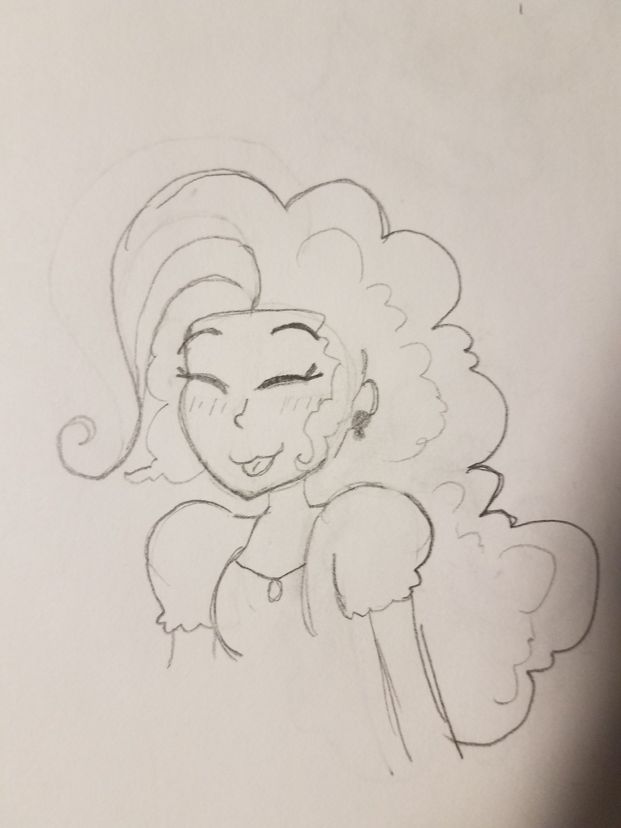 Pinkie let her hair down!!! (I blame you for making me love this pink babe)(spritepepsii)love