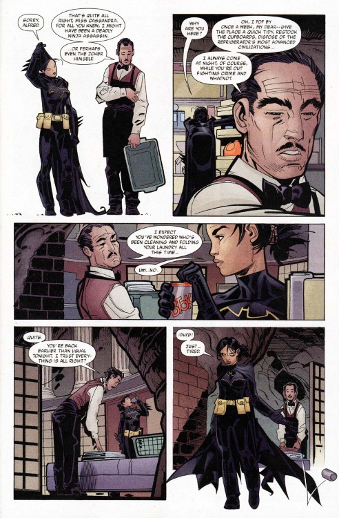 discowing:espanolbot:The mystery of who does Cass’ housework revealed! Also, she’s kind 