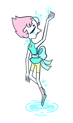 actuallyagentcarolina:  im feeling anxious as hell so i drew a lil pearl