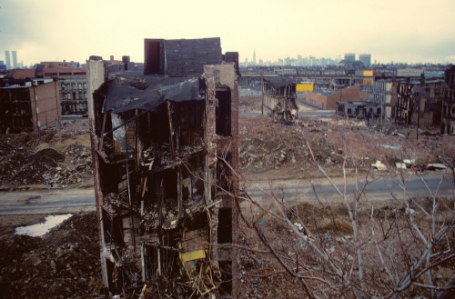 Steven Siegel (American, b. 1957, based Bergen County, NJ, USA) - 1: View from Jersey City, c. 1980 