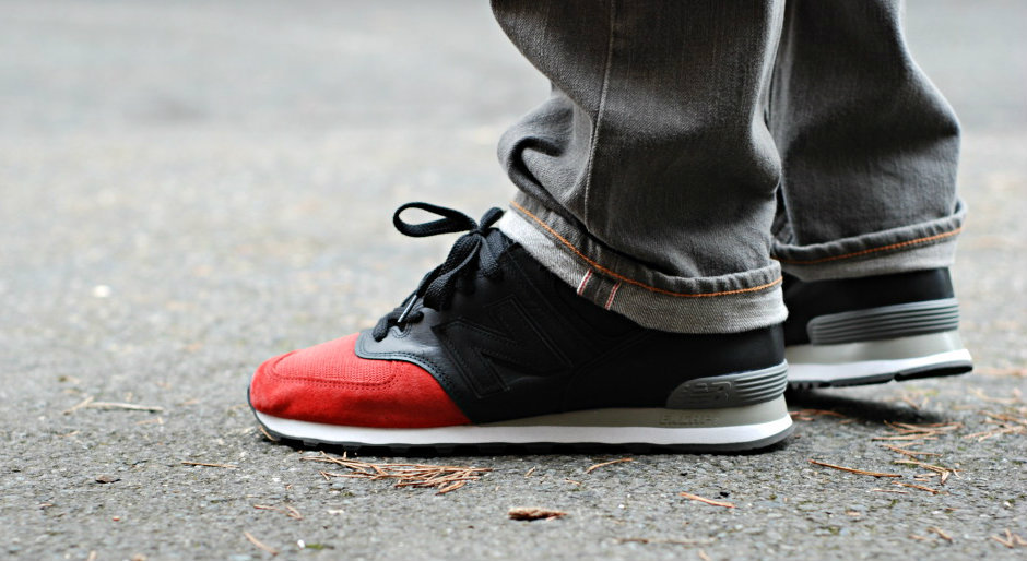 New Balance 574 'Red Devil' (by... Sweetsoles – Sneakers, kicks trainers.