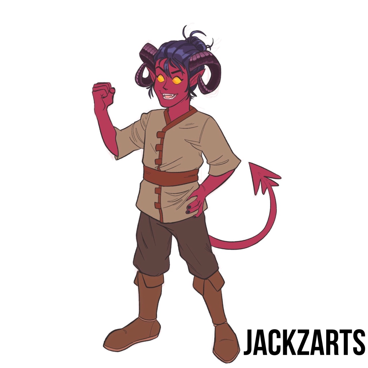 tiefling child