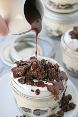 foodffs:  Mocha Brownie Ice Cream DessertReally