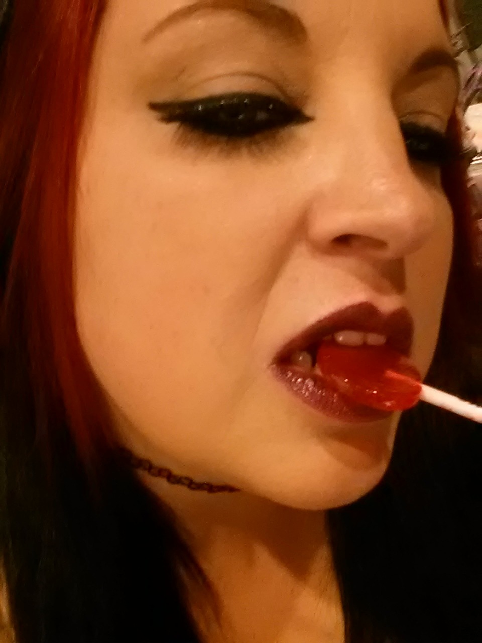 pixie-bitch75:  Lick, Lick, Bite… Tis sweet n’ tasty! 💜kisses,pixie💜