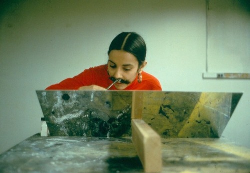 Ana Mendieta, Facial Hair Transplant, 1972