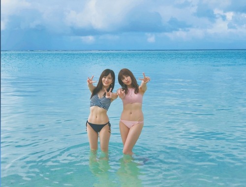 air-wotathekpopfan: Instaguam offshoot Sayaka × Annin ft. Saya-abs reblogged with tintum.