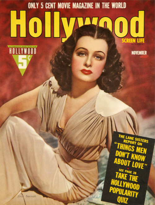 Hollywood Screen Life Magazine 1939Joan Bennett 
