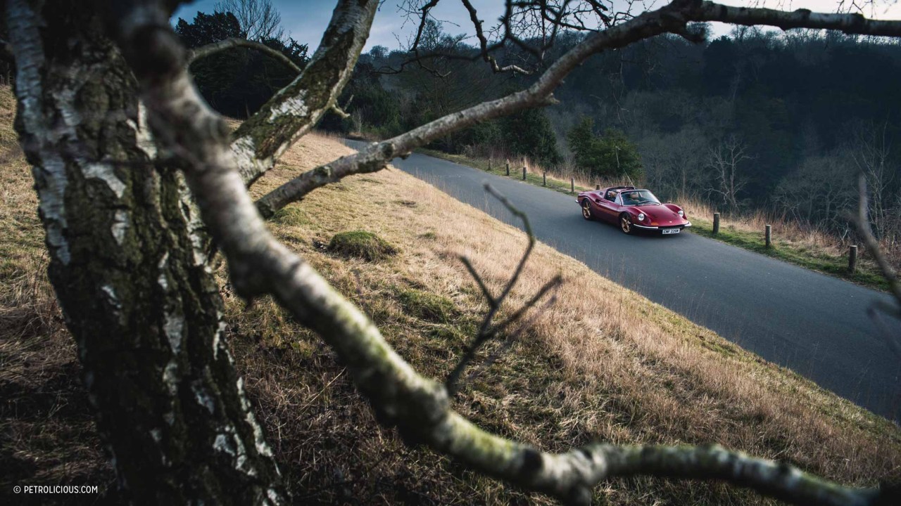 chromjuwelen:  Best Of Both Worlds: A Ferrari V8-Powered Dino.