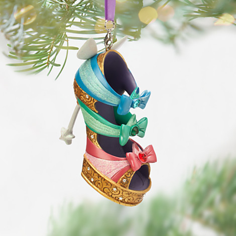 fuckyeahsleepingbeauty:  Good Fairies Shoe Ornament - Sleeping Beauty | Disney Store
