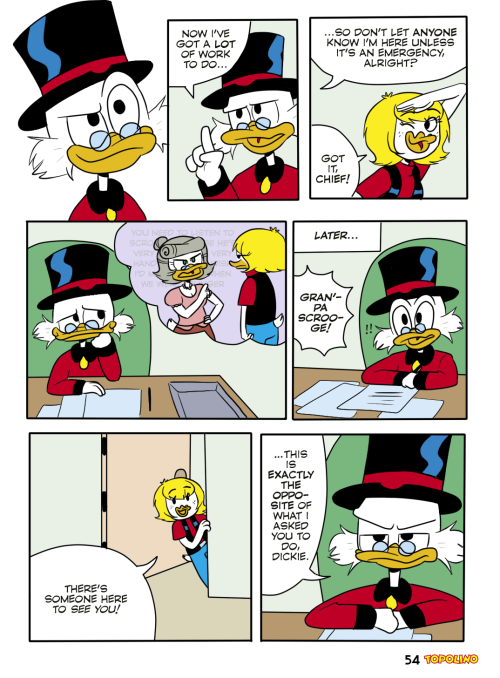 lettheladylead: The Price of InsuranceHere’s a totally real actual Topolino comic that I total