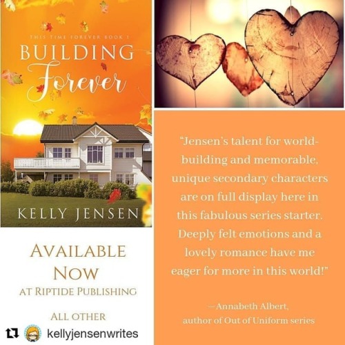 #Repost @kellyjensenwrites (@get_repost) ・・・ Did you preorder BUILDING FOREVER from Riptide Publishi