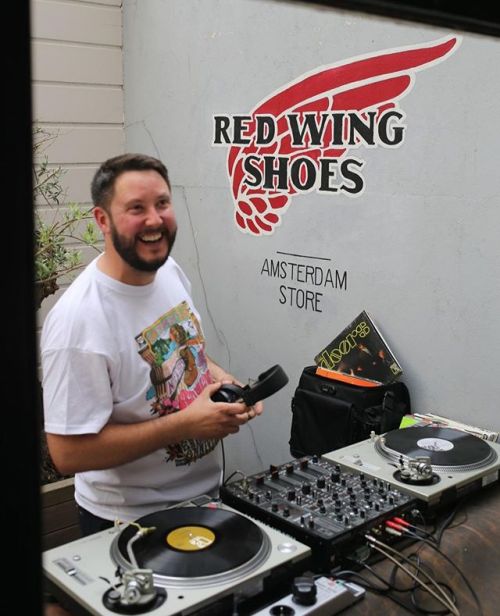 Meet Stephen @baileyslims the store-manager of the Red Wing Shoe Store Amsterdam. Stephen is from Lo