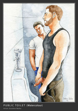 gayillustrations:  Art by Goodvin Nerko and Helg Lugano  