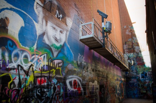 Photos of Graffiti Alley I took in Ann Arbor. Photo credit to Jared Presley.