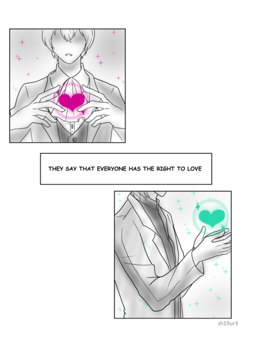 kypn-illust: The Right to Love I did a lot of procrastinating and thinking and this is the result! T