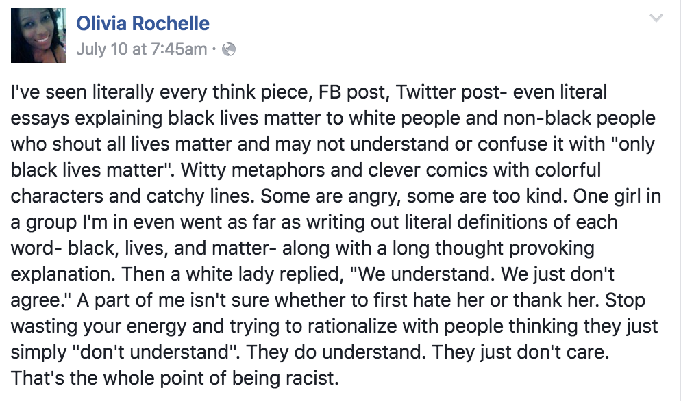 milkdromeduh:  Basically. Stop arguing with racists. They don’t care and they never