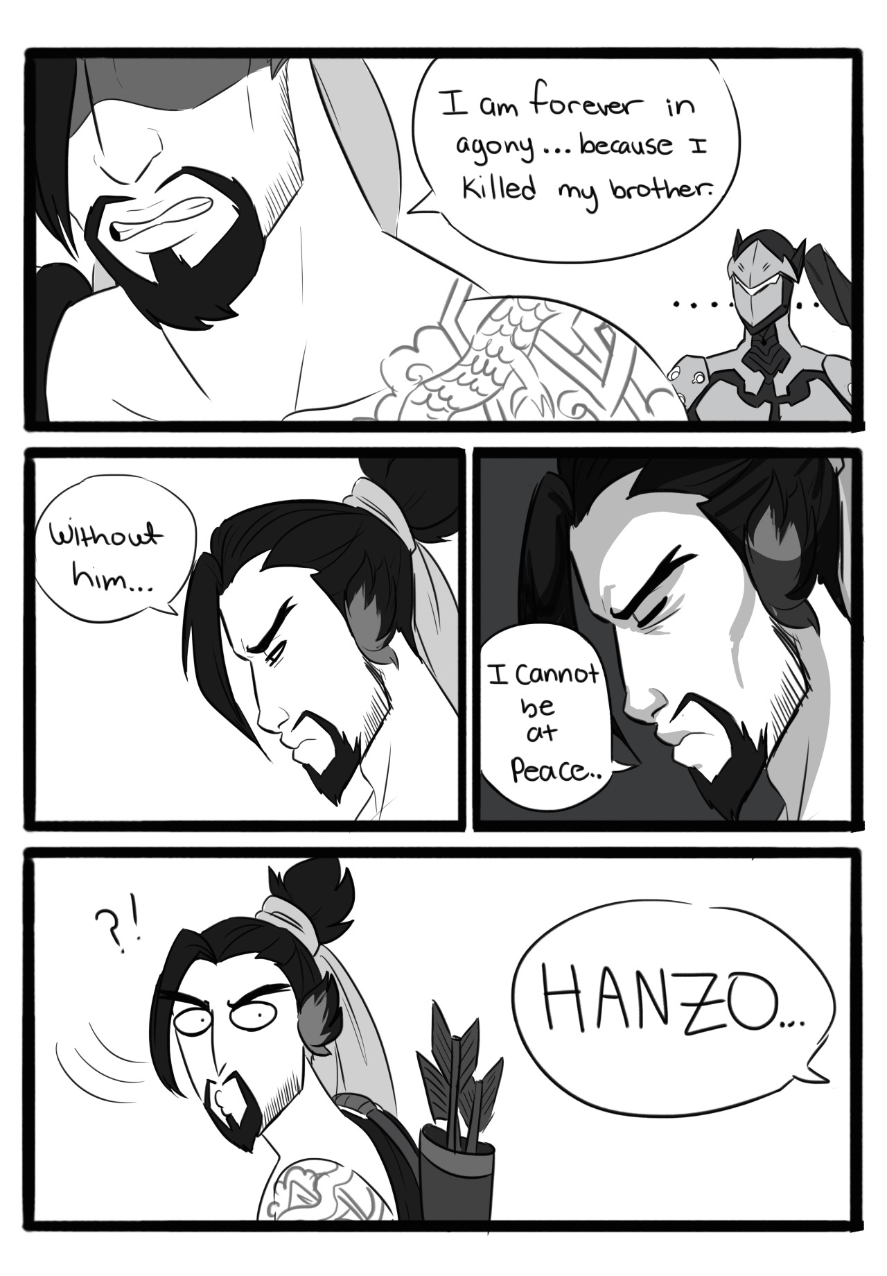 snowieapple:  ah brotherly love  [[based off of a comment on this video]] 