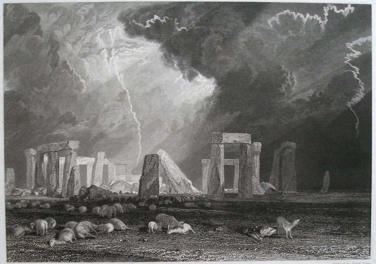 leprincelointain:
“ Robert Wallis (1794-1878), Stonehenge, Wiltshire (d’après J.M.W.Turner), extrait de “Picturesque Views in England and Wales” - 1829
”