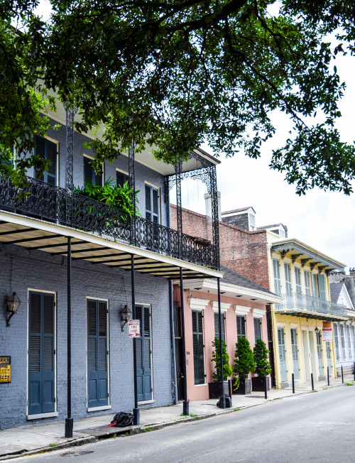 Stifling hot summer in the French Quarter. New Orleans, Louisiana. July 2016.・For optimal photo qual