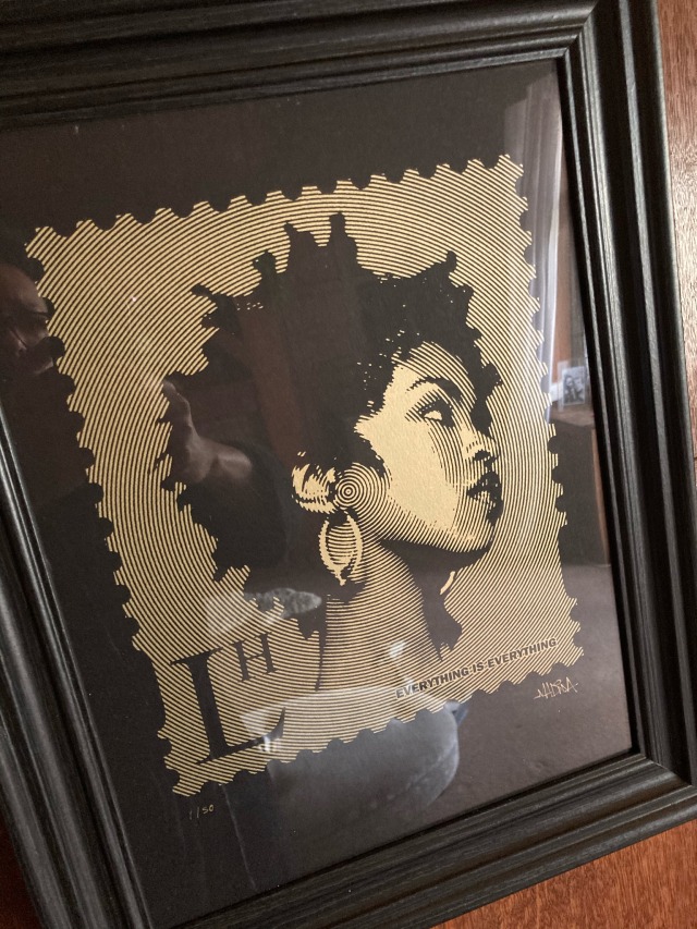 Lauryn Hill Stamp Print 