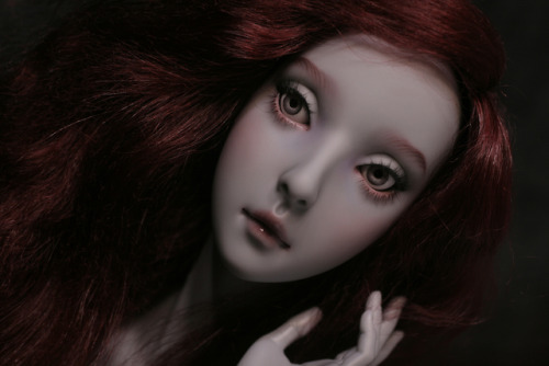 Collaboration project in process&hellip;Deepti in Dark Gray skin:-  face up by very skilled