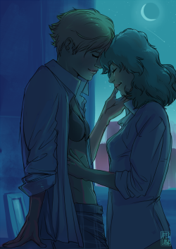 afterlaughsart:  little Haruka x Michiru