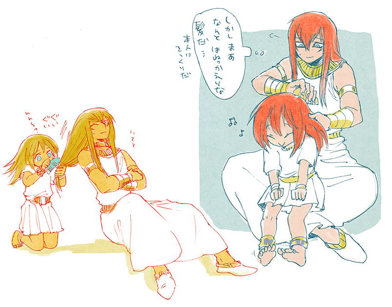 lily-liegh:  昔のふたり Pixiv ID: 29908724Member: ユザ 