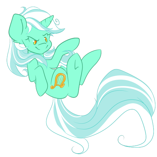 adurot:glaucousprince:Lyra HeartStrings c;  Get a haircut ya dang hippie!  Oi, you hush! She can have a long, glorious mane and tail if she wants. :p