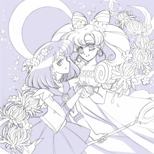 cinnasketches: heeyyy it’s Baby’s First Sailor Moon Fan Art~! Can’t hold back from