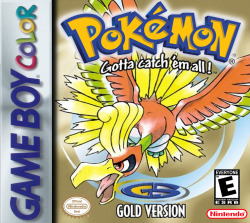 tuggywuggy-deactivated20151025:  Pokemon Gold Version (GBC) Gotta catch even more! Enter a whole new world, with new Pokemon to capture, train, and battle! Meet Professor Elm and get theall new Poke Gear, including a map, radio, cell phone, and clock.