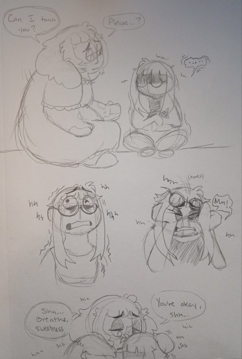 Pomni Has An Anxiety Attack. Good Ol Fashioned Hurt/comfort