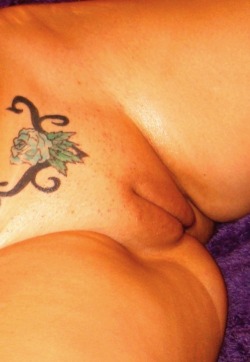 mysouthernwife4u:Please reblog my wife she loves to have her pussy and tattoo shown off and used anyway you please.   