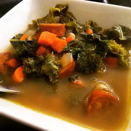 Nothing like a steaming bowl of caldo verde for a December night&rsquo;s supper. This is food I grew