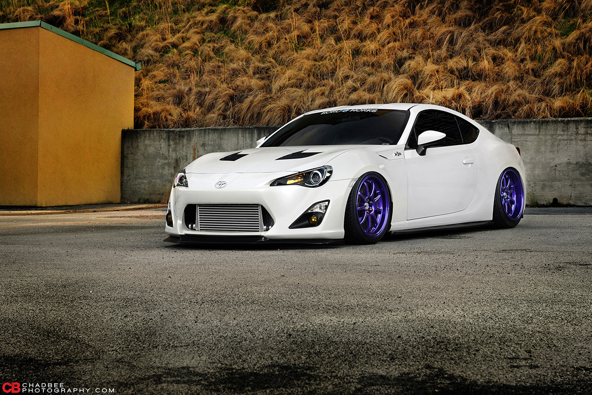 chadbee:  Earlier this year I met up with Justin to shoot his Scion FRS for my friends
