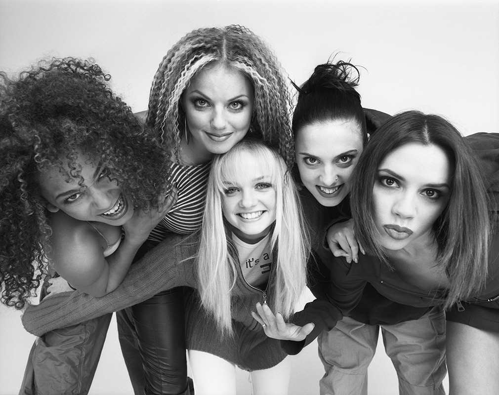 Rankin Tumbles I Think This Is An Unseen Spice Girls Shot 1996