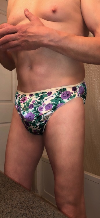 With all this cold weather, is it too early to think Spring and floral print panties?