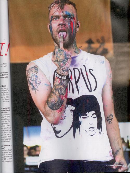 The Used - May 2014 - AltPress