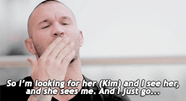 rolleign: Randy Orton on the supposed “kiss” to Roman Reigns 