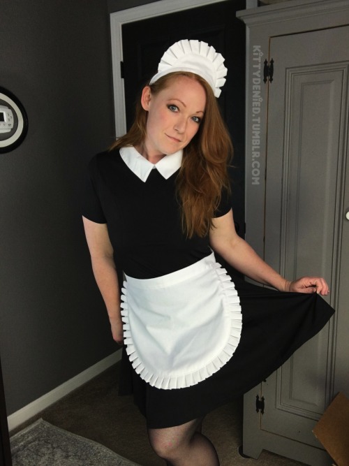 I’m still a really shitty maid.. but what do you expect from a maid that forgets to wear panties?  :