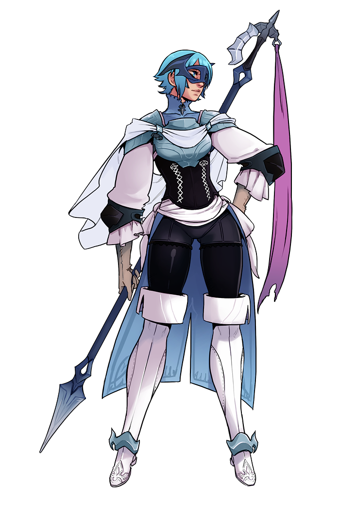 malefishe:  The final and colourized version of   this KH characters as classic FF