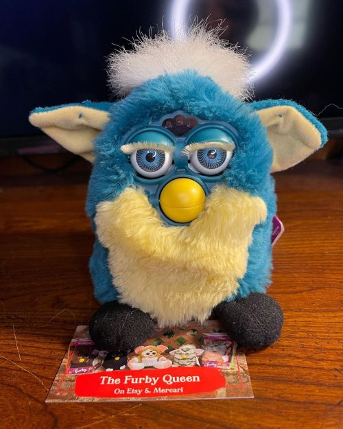 Dragon Furby Gen 4 1999 up for adoption on my Etsy shop TheFurbyQueen, has MSA but works once reset 