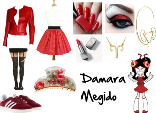 murderstuck:I made a set for Damara Megido!