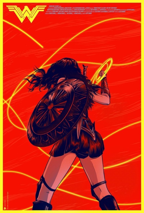 welcome2creepshow:Poster Posse’s tribute to “Wonder Woman”Artwork By: Alan Brooks, Orlando Arocena, 