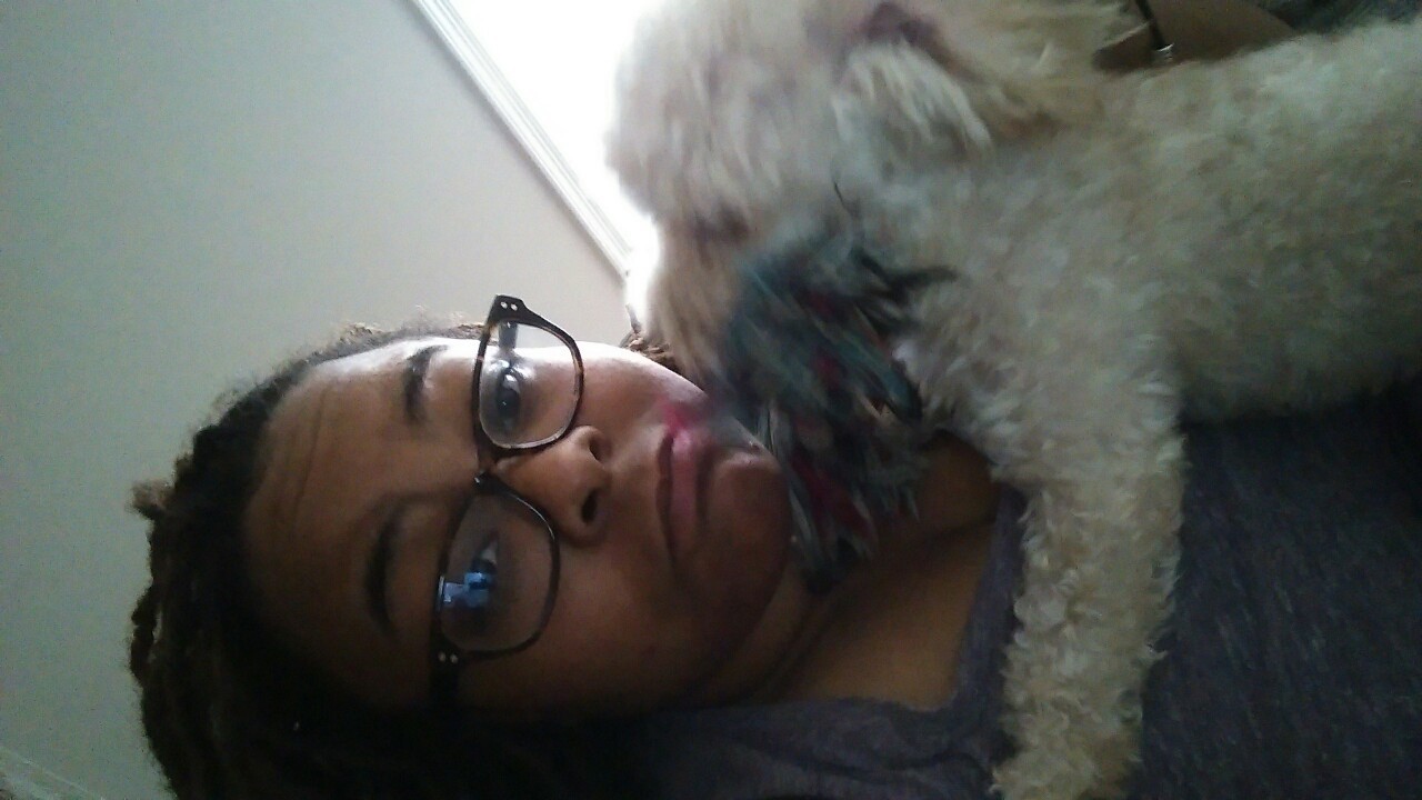 yourpunkassbookjockey:  He doesn’t understand personal space 🐩🌌  Definitely