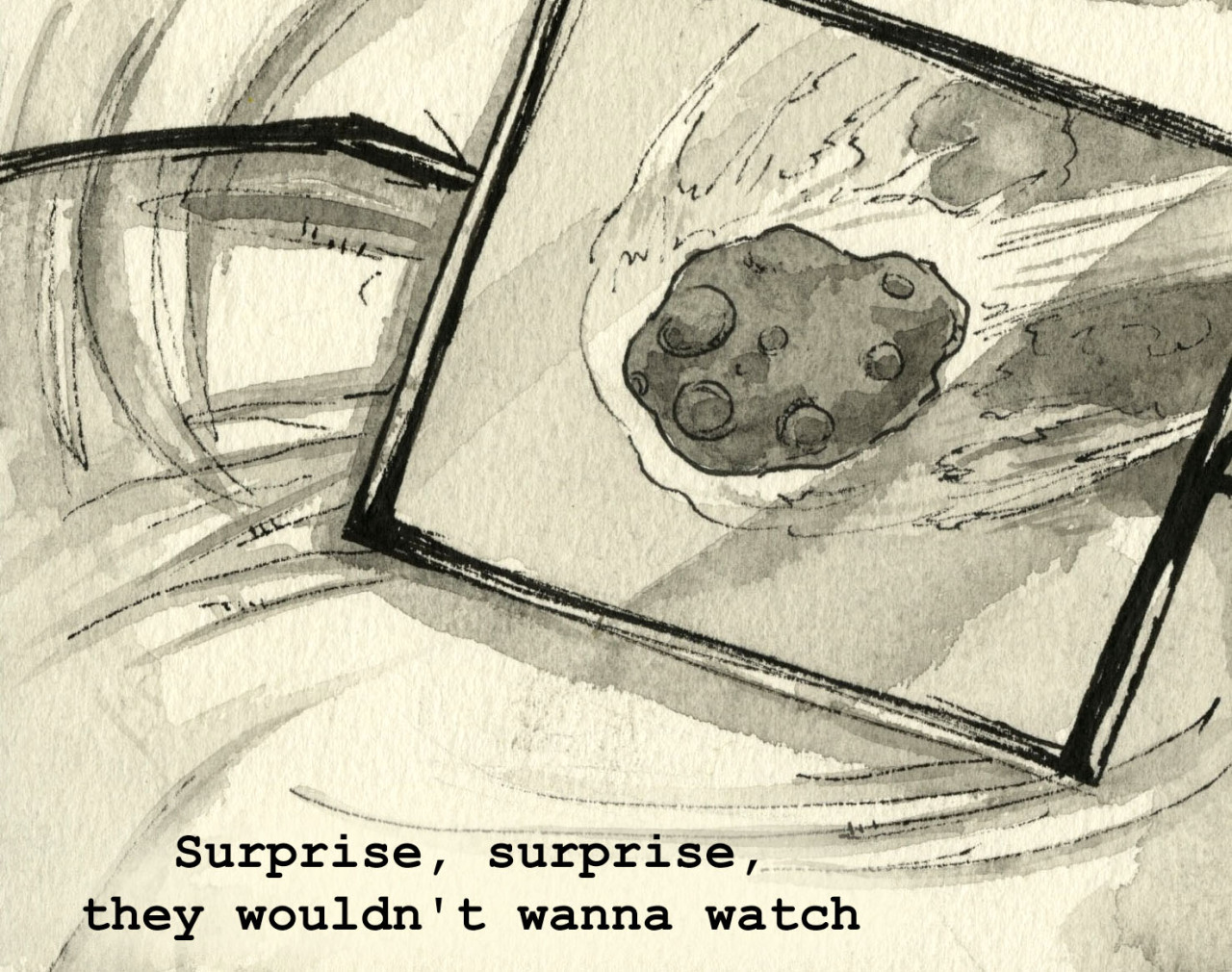 orangelemonart:  Mistaken For Strangers- The National Companion to this piece from three years ago Sorry this couldn’t be done as an audio post, tumblr said lyricstucks have no rights.  