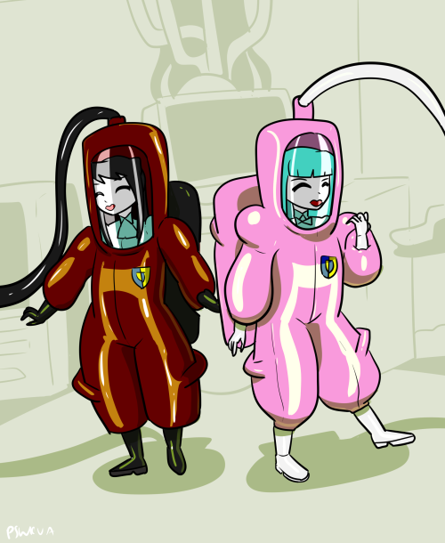 There&rsquo;s a leak in the latex symbiote containment plant. Fishy and Syn are suited up for th