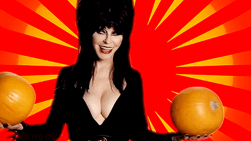 kateordie:  so-treu:  moresongsaboutbuildings:  thegentlemanwitch:  //Elvira//  LIFE GOALS  she was pretty awesome  She is STILL awesome  Soooooooo in love