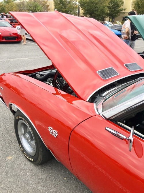 1969 Super Sport convertible Chevelle at a local car show the other weekend in “Garnet Red.&rd