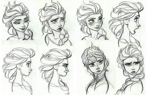 Porn photo levicorpus12:  Concept art of Elsa - Frozen