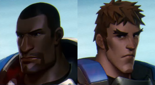 overwroughtfan:Members of Overwatch in the “Recall” animated short released today. Blue-eyed cyborg 